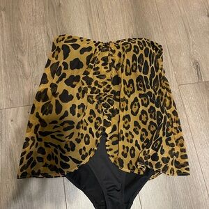 Lauren Ralph Lauren Black and Gold Swimsuit
